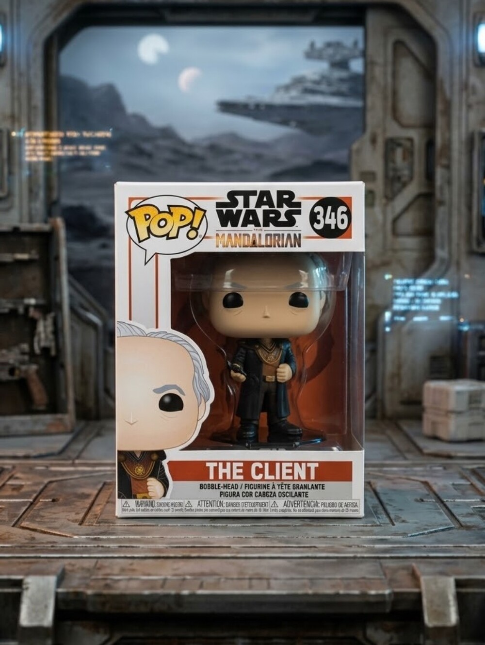 Funko Pop Star Wars The Mandalorian #346 The Client NIB